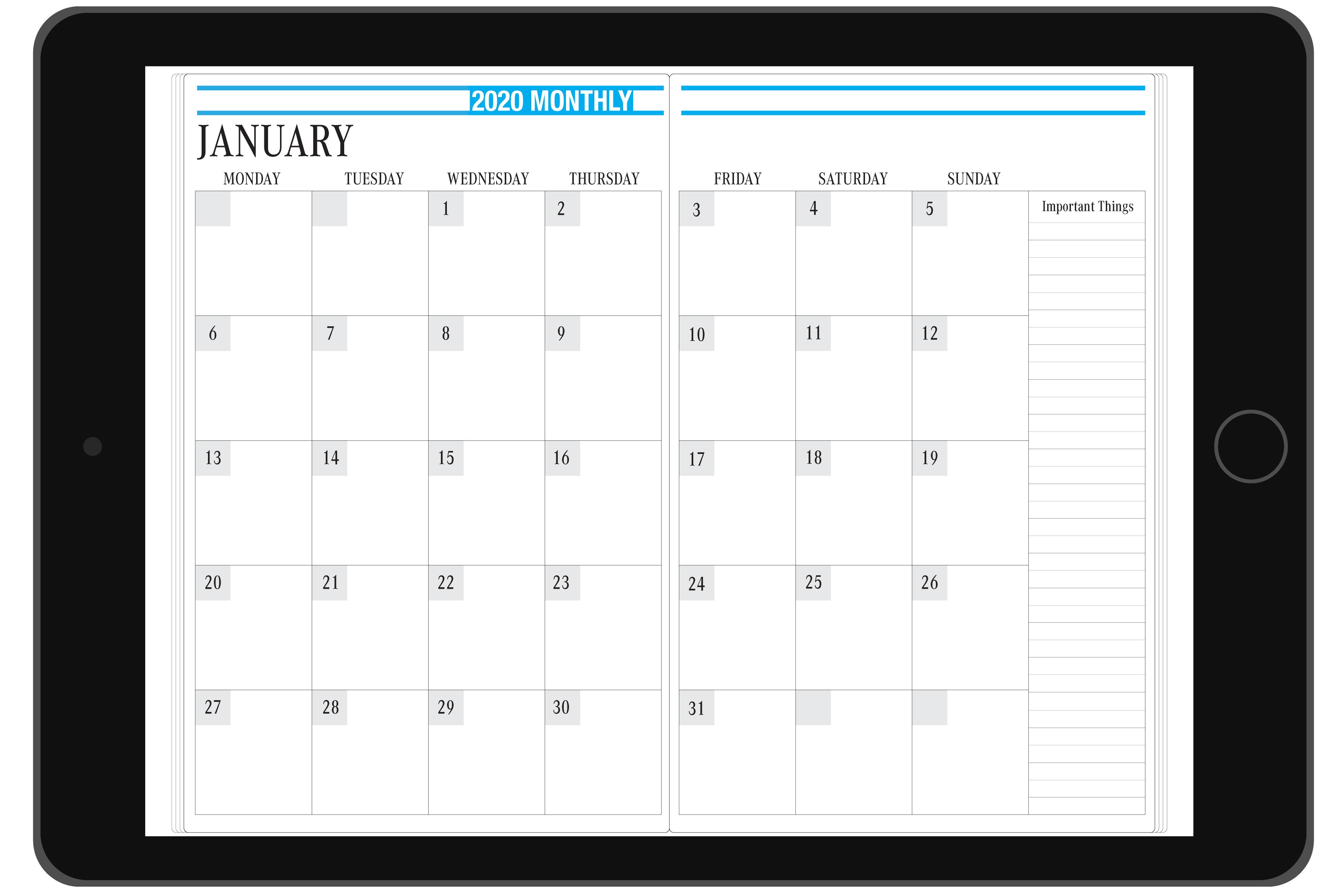 Onenote Calendar Template 2019 from brandenbodendorfer.com