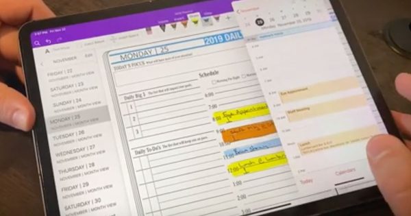 onenote google calendar