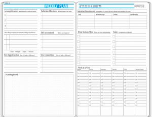 Key2Success Digital Planner Page