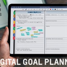 2021 GoodNotes Digital Goal Planner