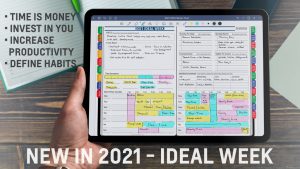 GoodNotes Ideal Week Planning