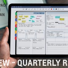 iPad Quarterly Digital Planning