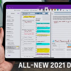 Digital planner onenote free