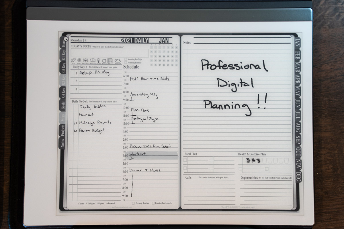 ReMarkable 2 Digital Planner Branden Bodendorfer ReMarkable 2 Digital Planner Branden Bodendorfer