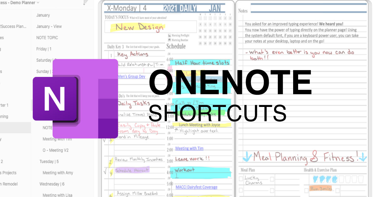 Best OneNote Keyboard Shortcuts