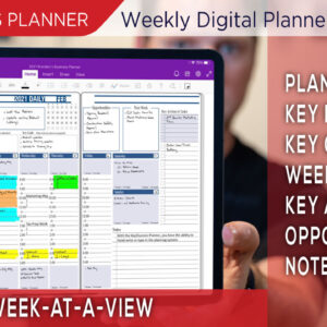 Weekly At A View Planning Page