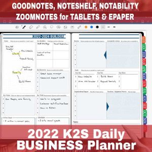 GoodNotes 2022 Business Digital Planner