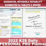 GoodNotes 2022 Personal Pro Digital Planner