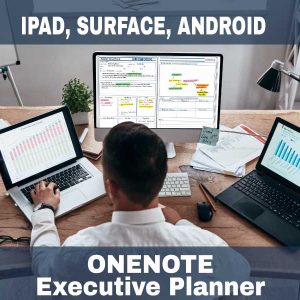 Product 2022 OneNote Business Executive Digital Planner