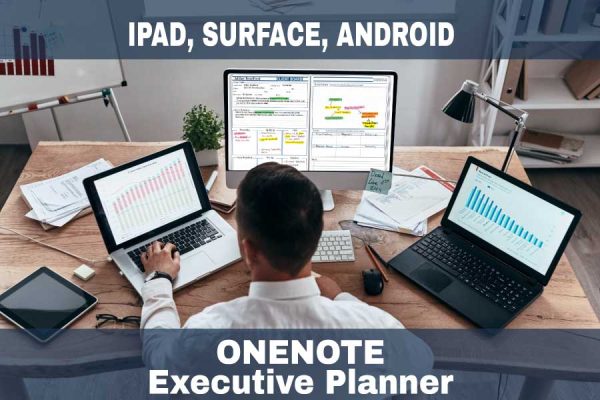 Product 2022 OneNote Business Executive Digital Planner