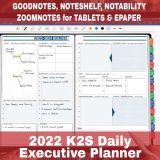 GoodNotes 2022 Executive Digital Planner