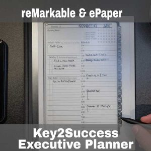 reMarkable Key2Success Executive Planner