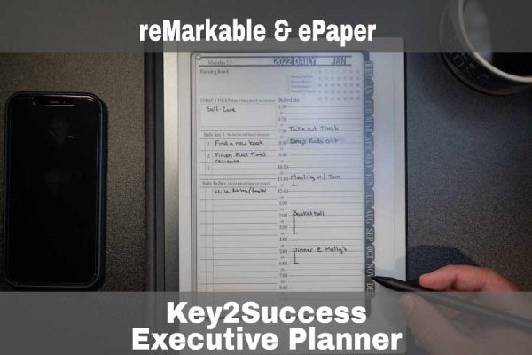 reMarkable Key2Success Executive Planner