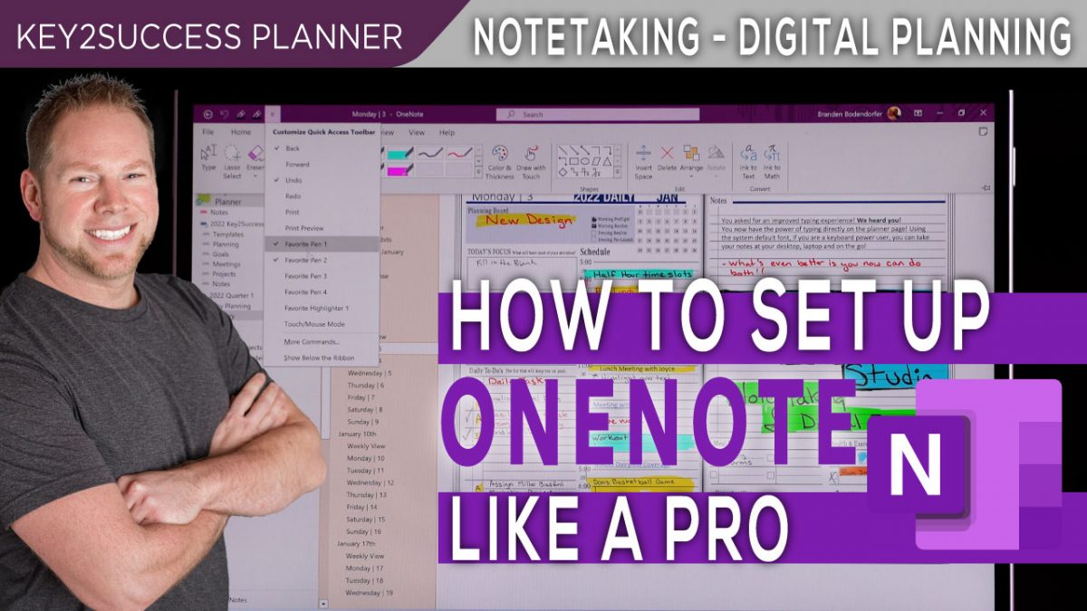 Setting Up Windows OneNote For Note-taking