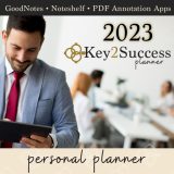 2022 2023 Key2Success GoodNotes Digital Personal Planner