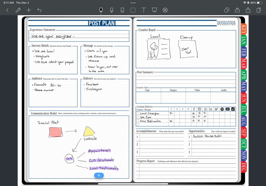 Social Media Post Planner