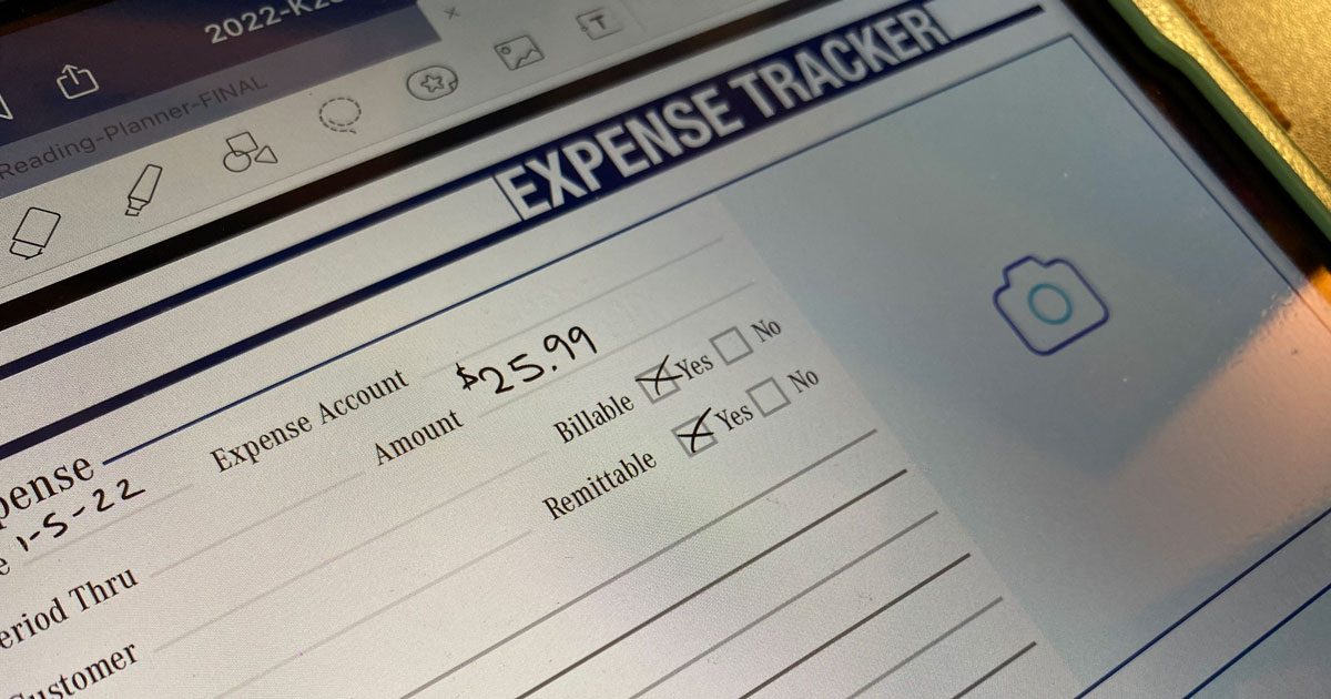 Digital Expense Tracker Helps Keep You Organized