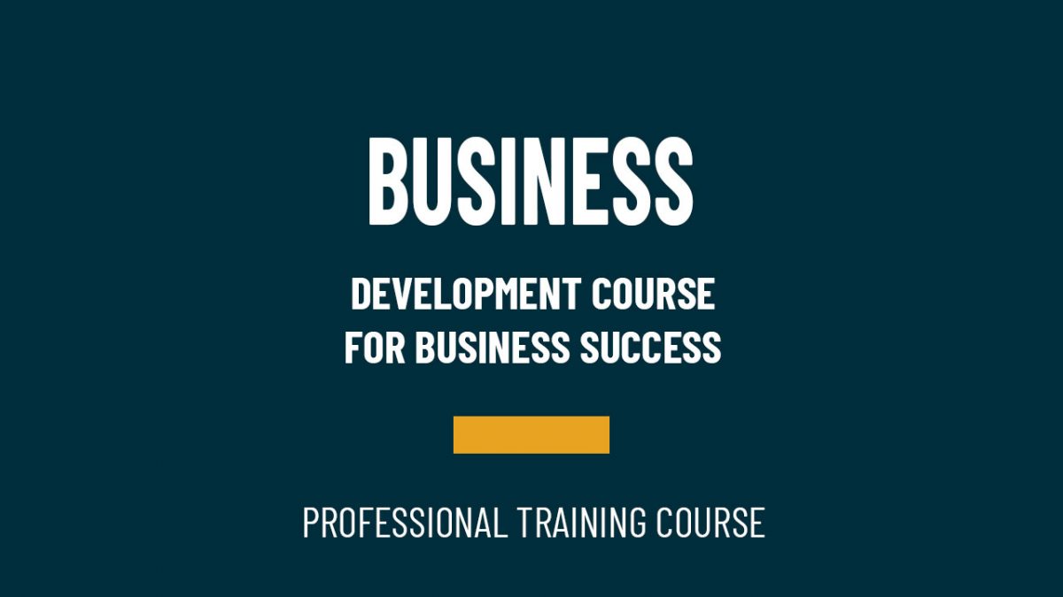 business plan development course