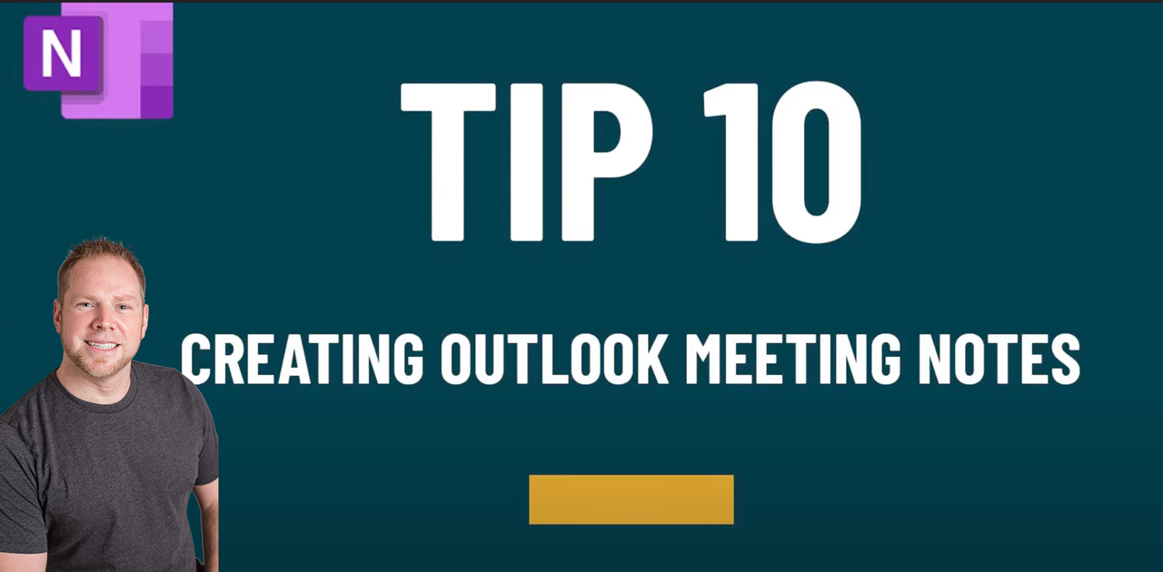 Link Outlook Meeting Notes With OneNote Digital Planner Branden 