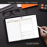 OneNote-Academic-Planner-Class-Notes