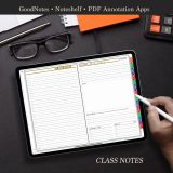 GoodNotes Academic Planner Class Notes