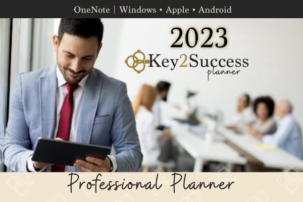 2023-Key2Success-OneNote-Professional-Digital-Planner