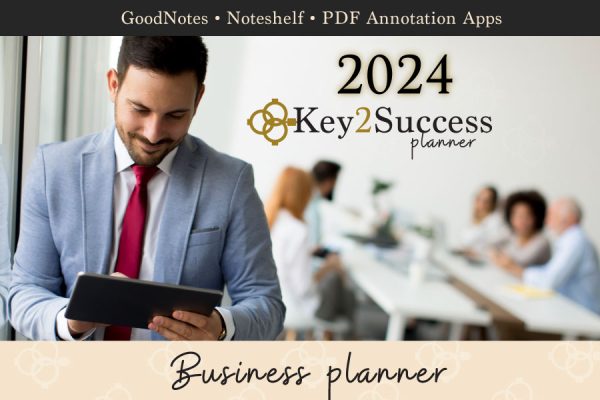 2024 Key2Success PDF Business Digital Planner 600x400 