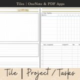 Project Tasks Tile