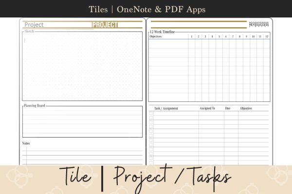 Project Tasks Tile