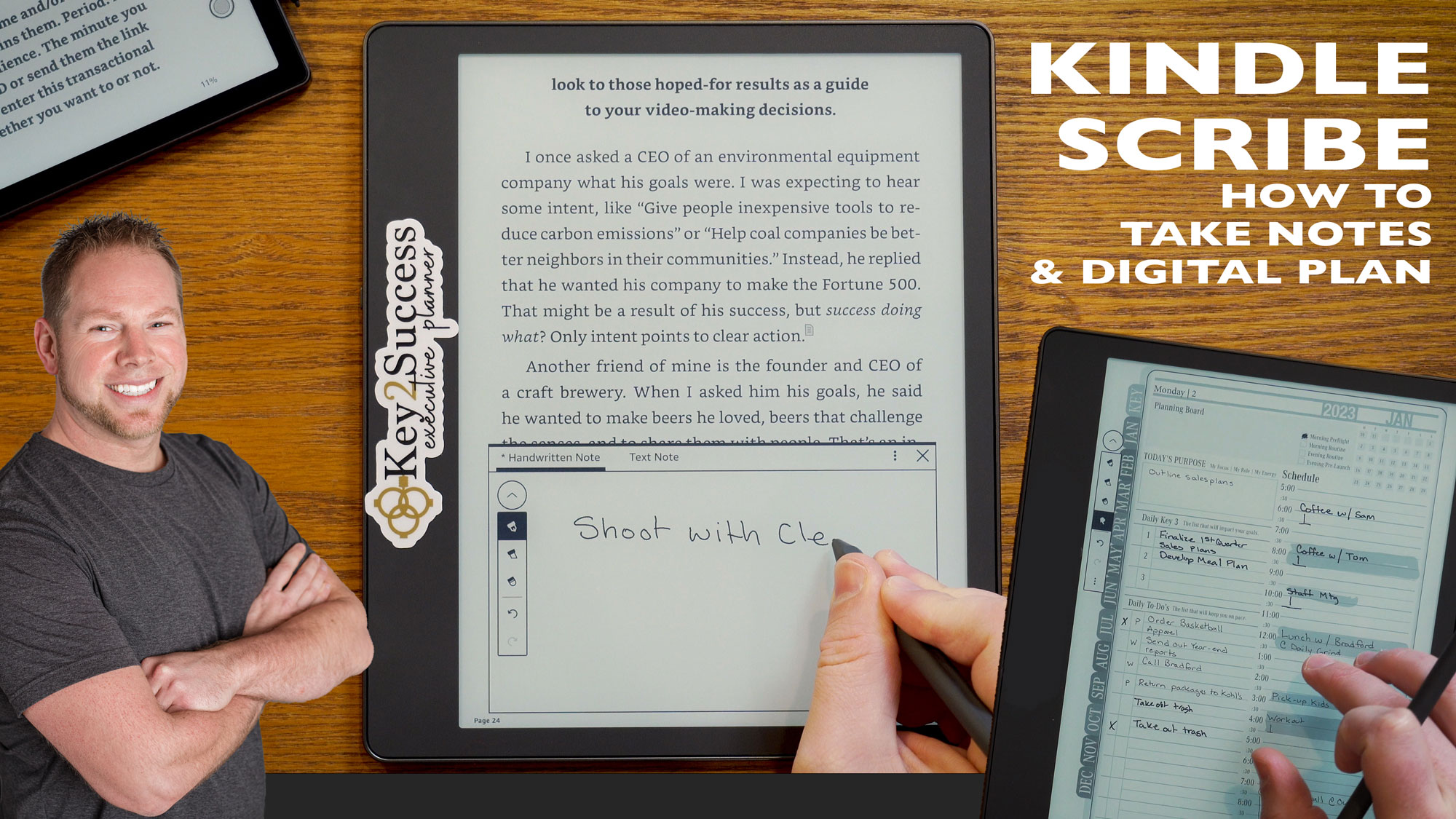 Getting Started with Notetaking and Digital Planning on the Kindle Scribe
