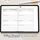 Key2Success Planner Annual Keys