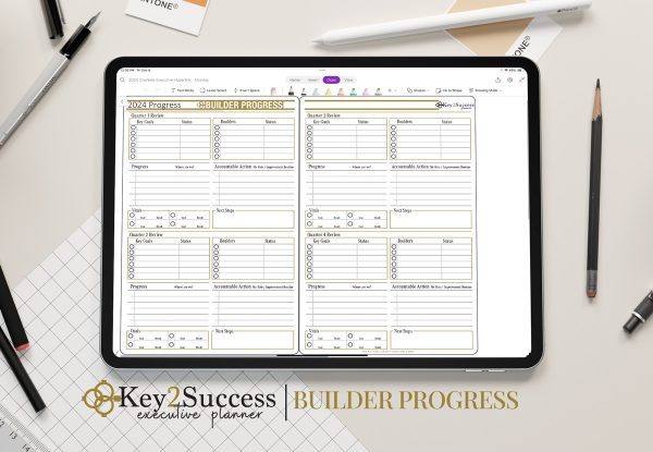 Key2Success Planner Builder Progress
