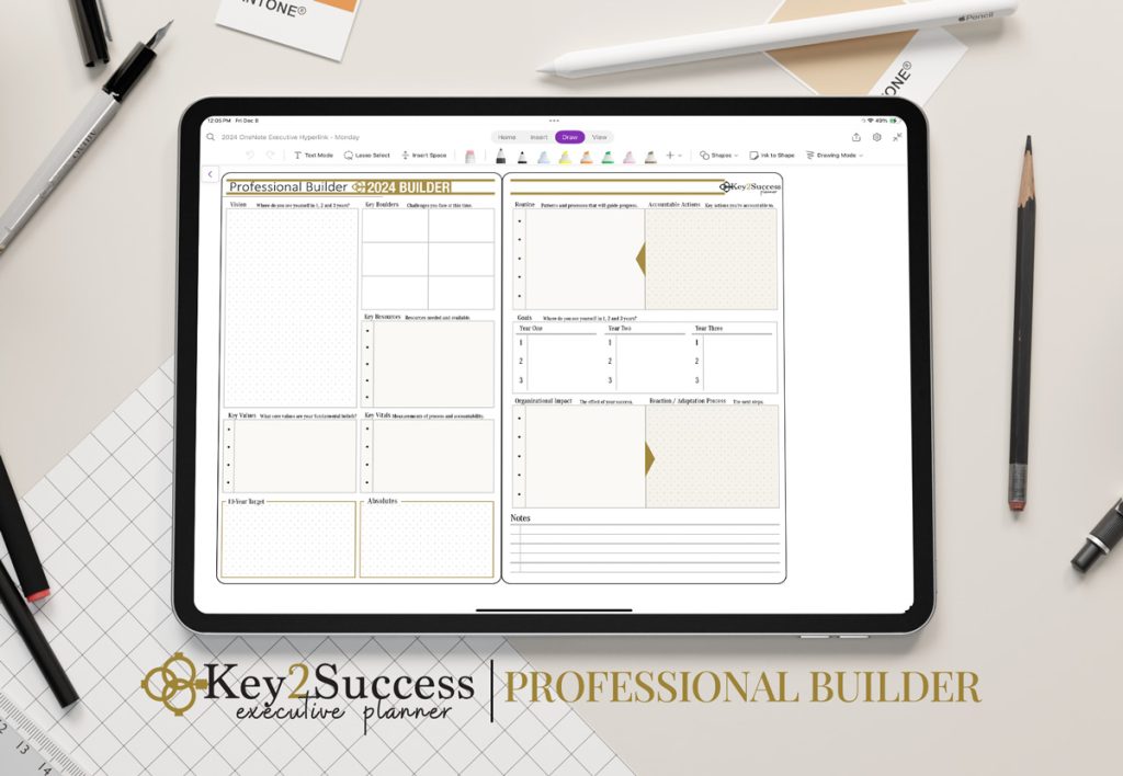 Key2Success Planner Professional Builder