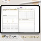 Key2Success OneNote Planner Quarterly Keys