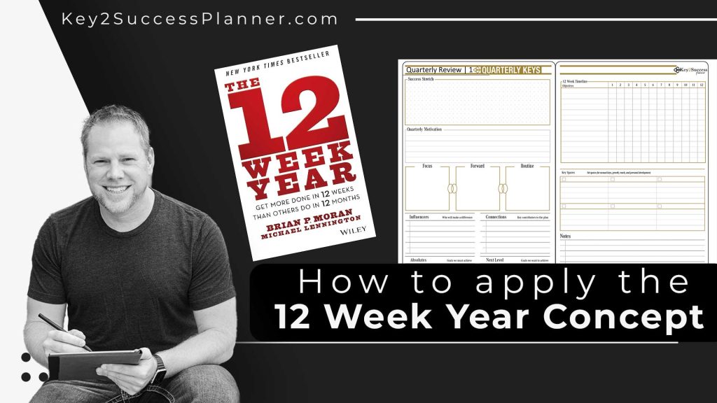 12 week year planner concept