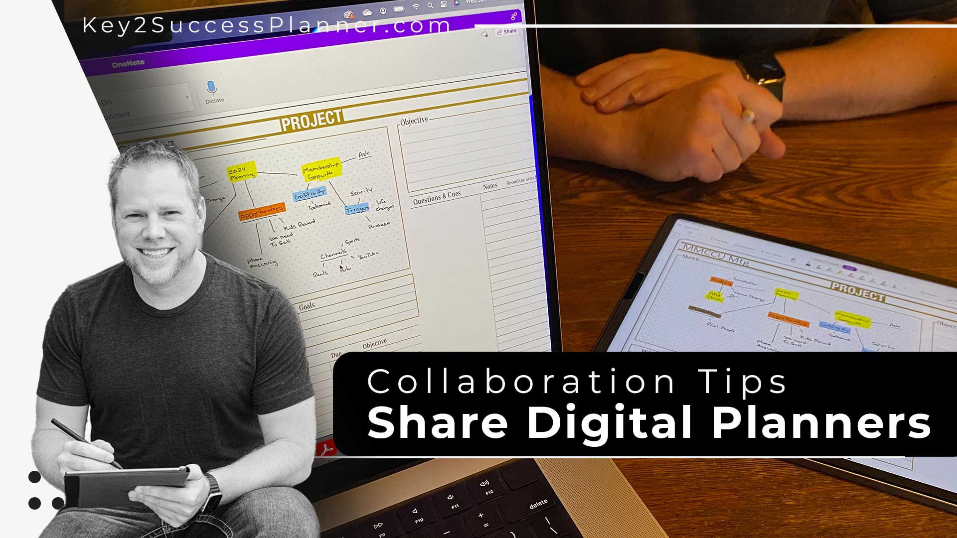 Share Digital Planner: How To Collaborate With OneNote