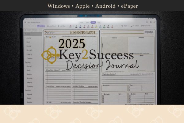 2025 OneNote Decision Journal