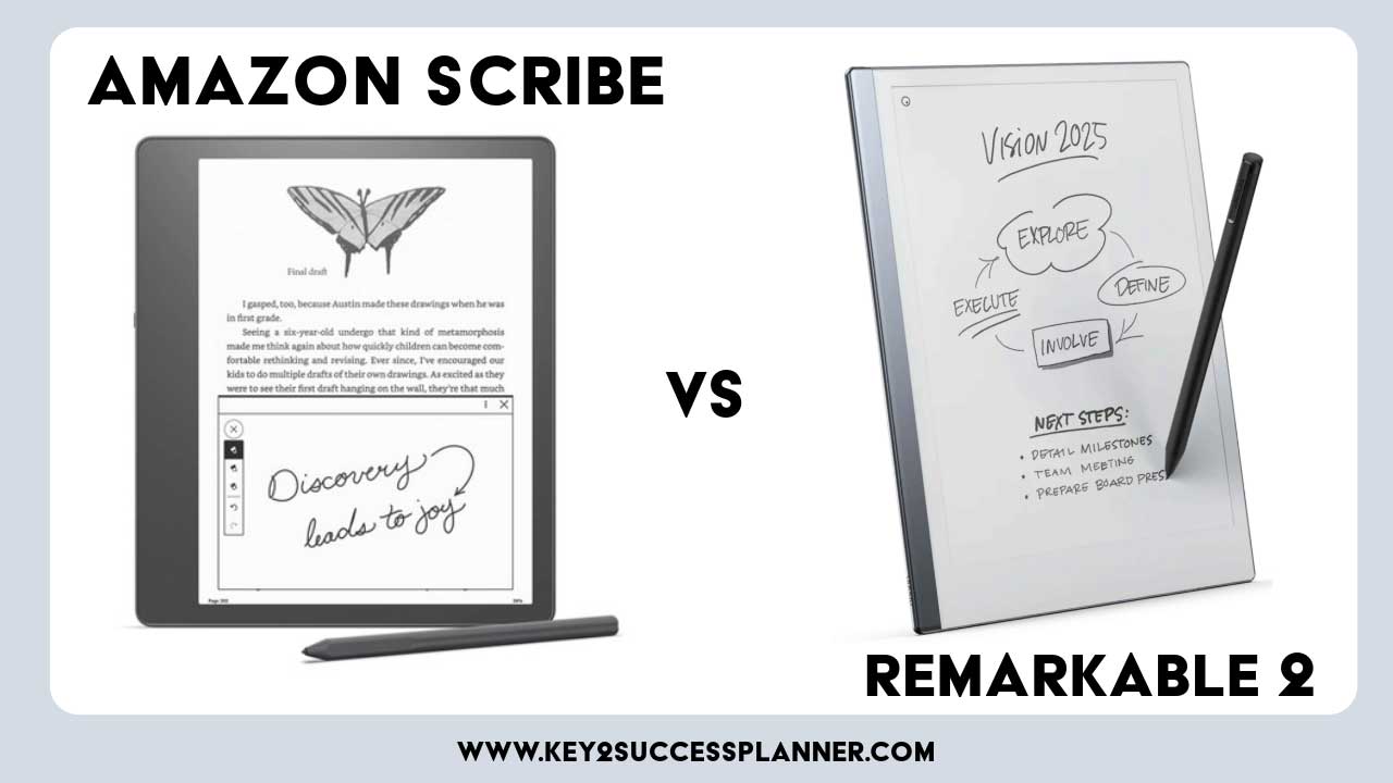 Amazon Scribe vs ReMarkable 2 Which one is best for you?