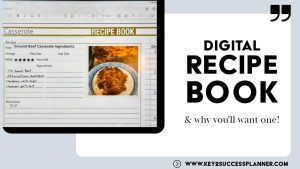 digital recipe book