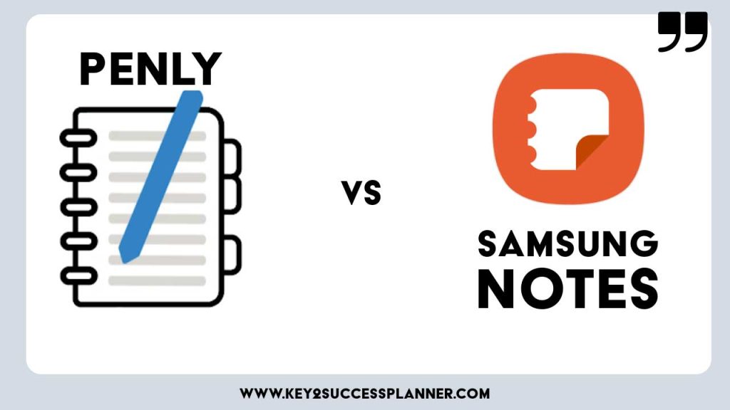 penly vs samsung notes