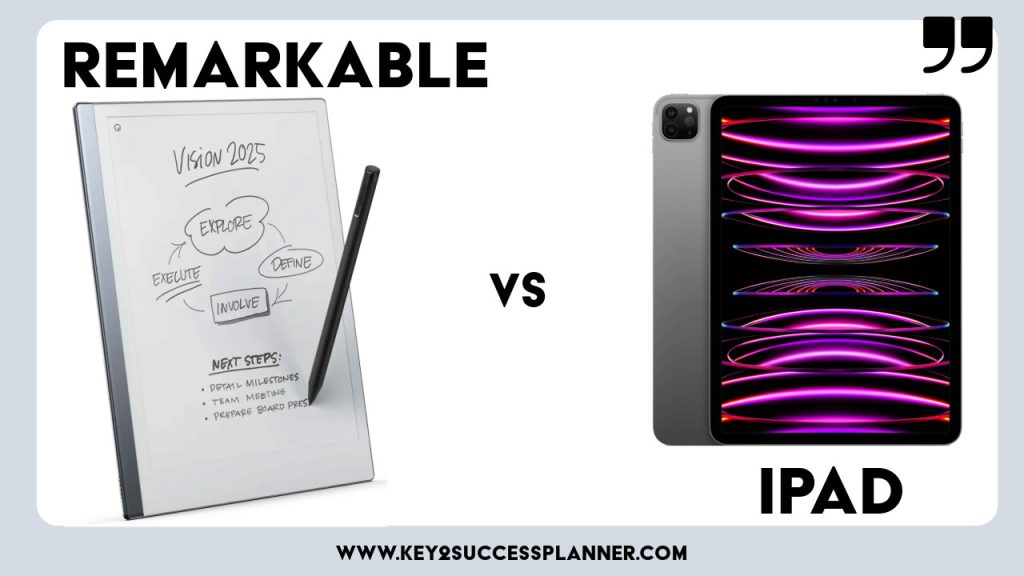 remarkable vs ipad comparison