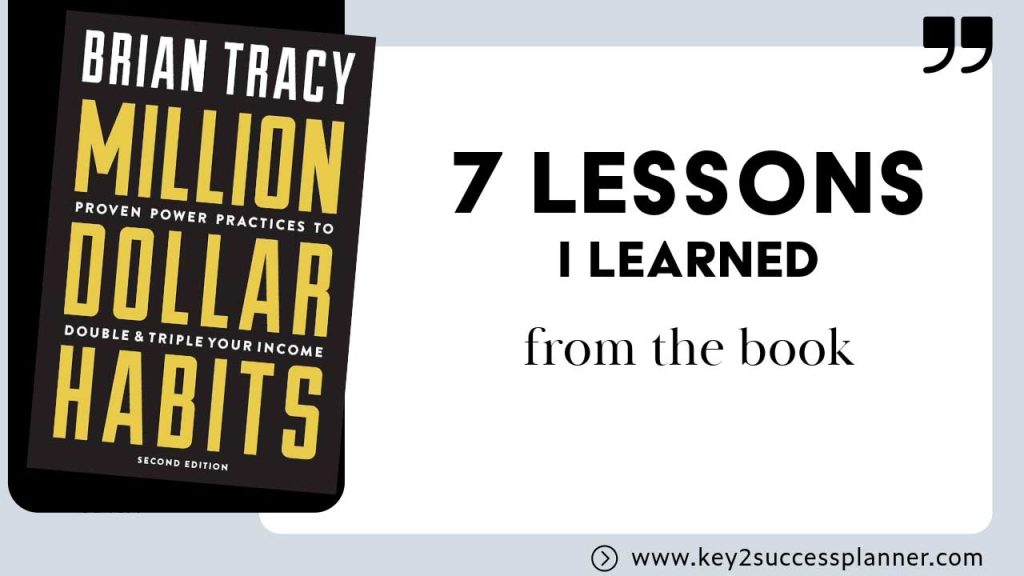 7 lessons learned from the book