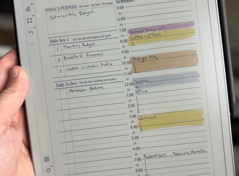 reMarkable Paper Pro Digital Planner