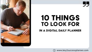 digital daily planner requirements