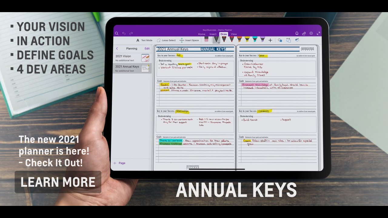 Annual keys