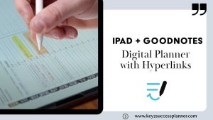 iPad Goodnotes planner