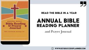 annual bible reading planner