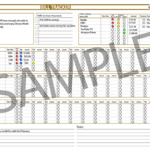 bill tracker tile