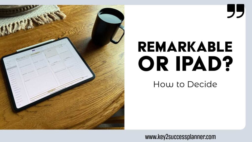 reMarkable vs. iPad: 2026 Planning Showdown