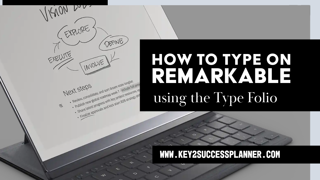 how to type on remarkable